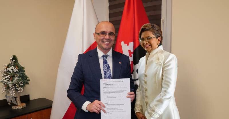 grzegorz wieczorek i Christine Kangaloo